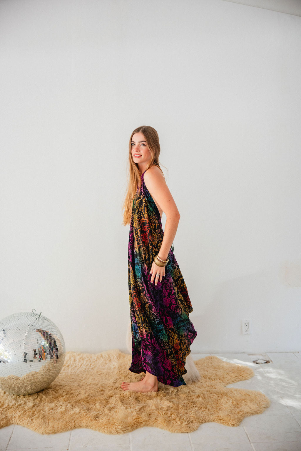 Sun Child Classic Silk Dress - Ashley