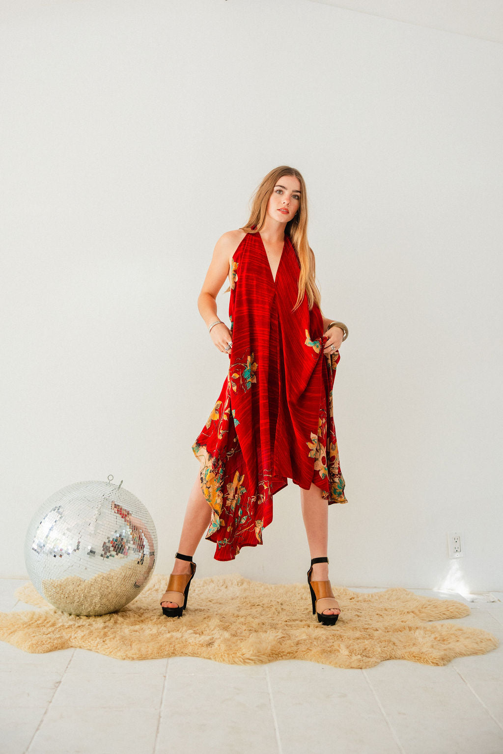 Sun Child Classic Silk Dress - Jojo