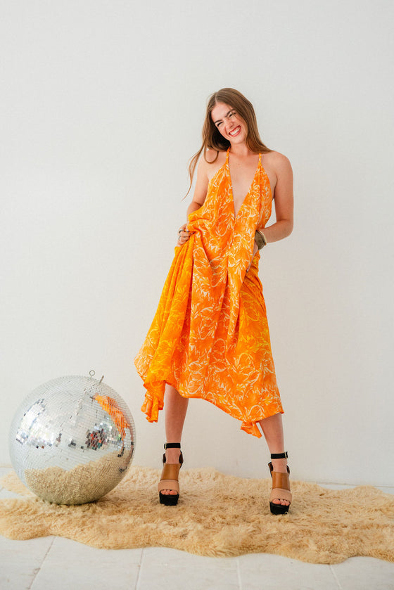 Sun Child Classic Silk Dress - Cassian