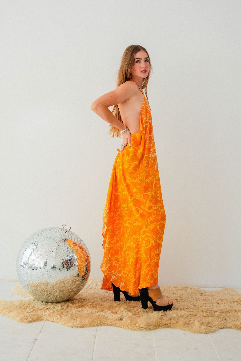 Sun Child Classic Silk Dress - Cassian