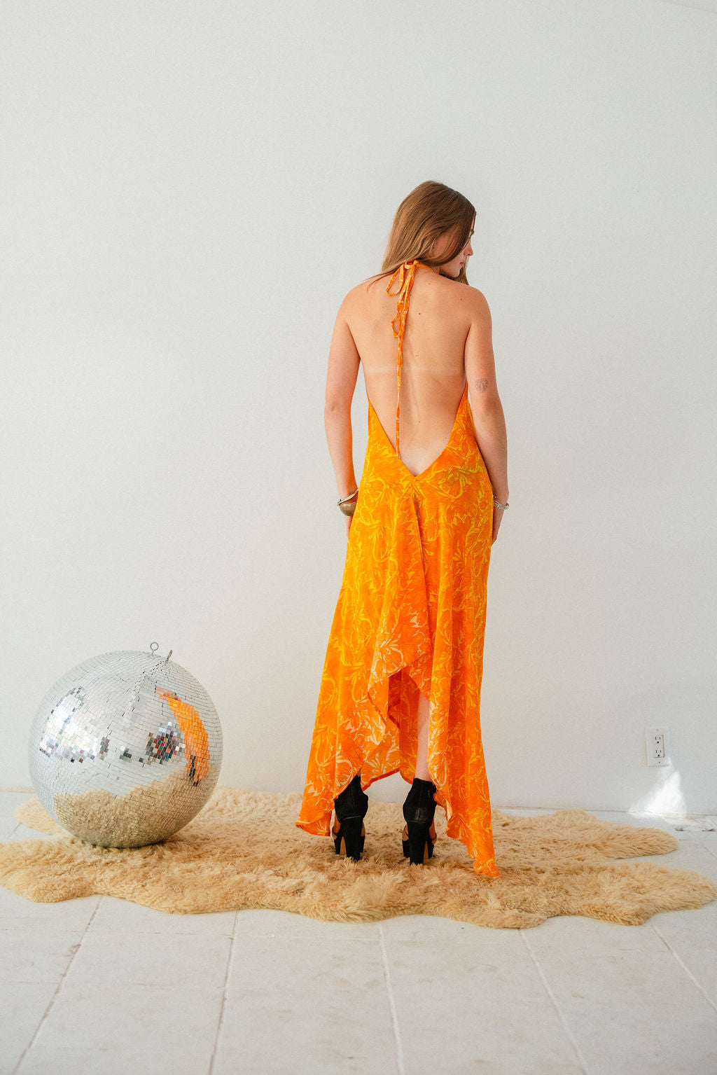 Sun Child Classic Silk Dress - Cassian