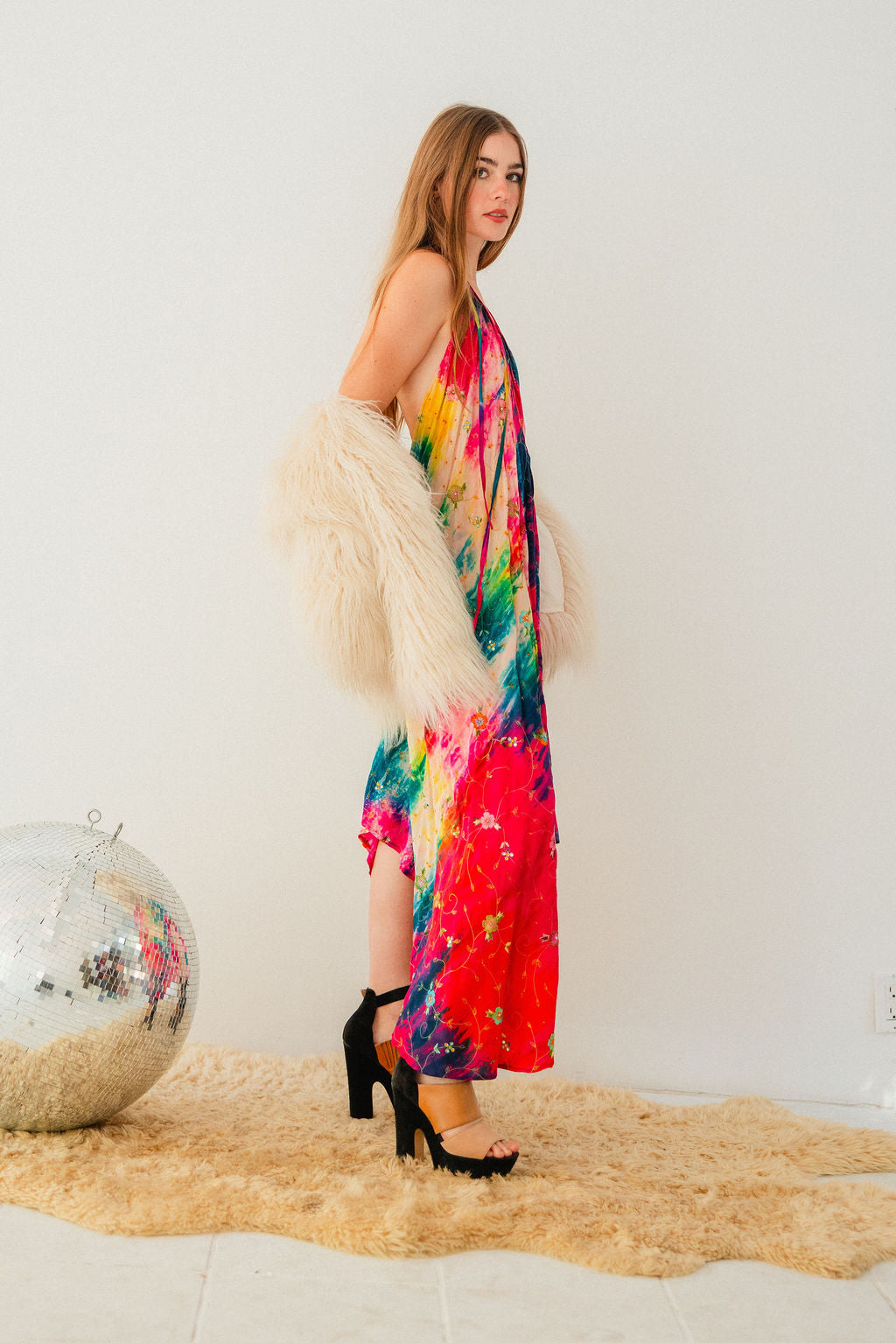 Sun Child Classic Silk Dress - Reuban