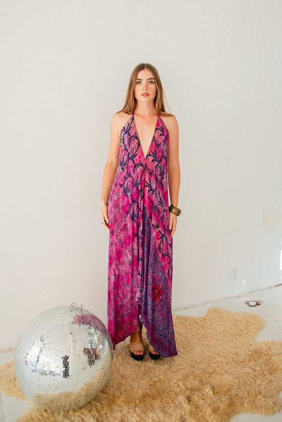 Sun Child Classic Silk Dress - Rocky