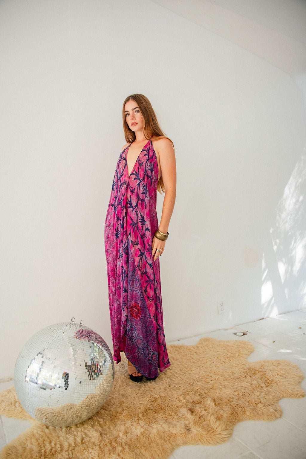 Sun Child Classic Silk Dress - Rocky