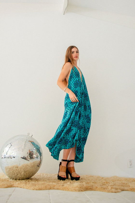 Sun Child Classic Silk Dress - Daisy