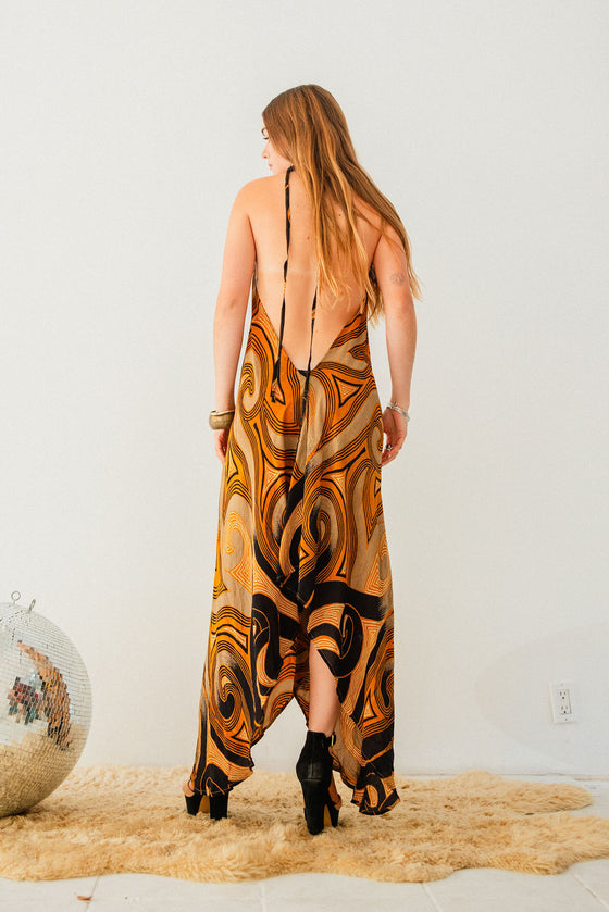 Sun Child Classic Silk Dress - Bayside