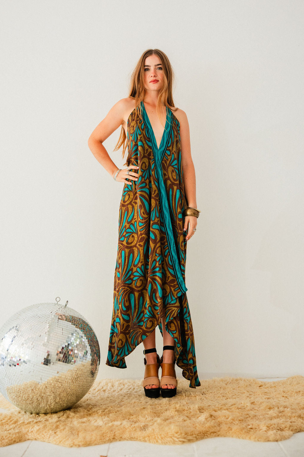 Sun Child Classic Silk Dress - Juni