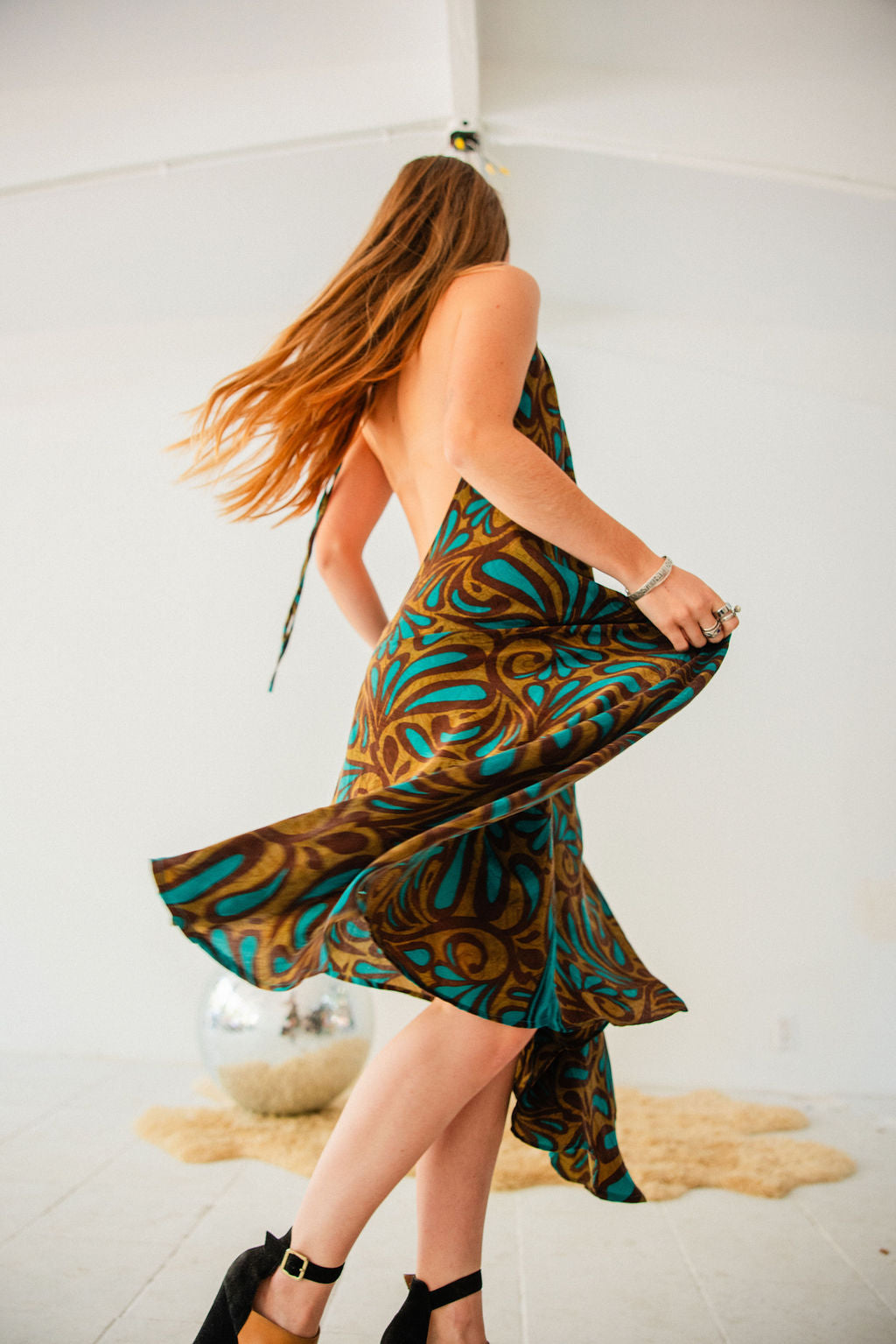 Sun Child Classic Silk Dress - Juni