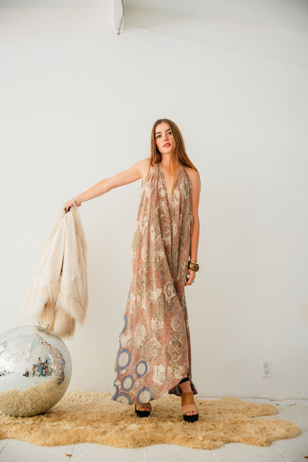 Sun Child Classic Silk Dress - Annika