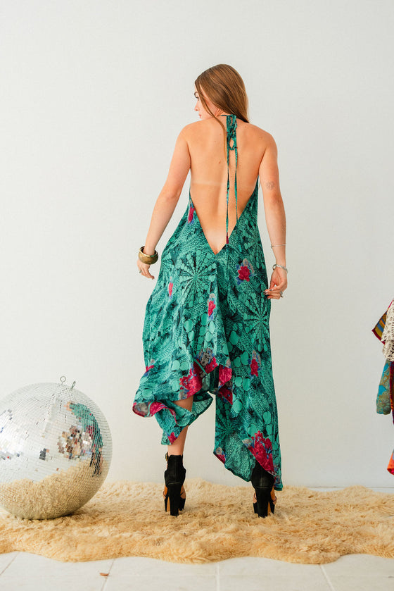 Sun Child Classic Silk Dress - Maya