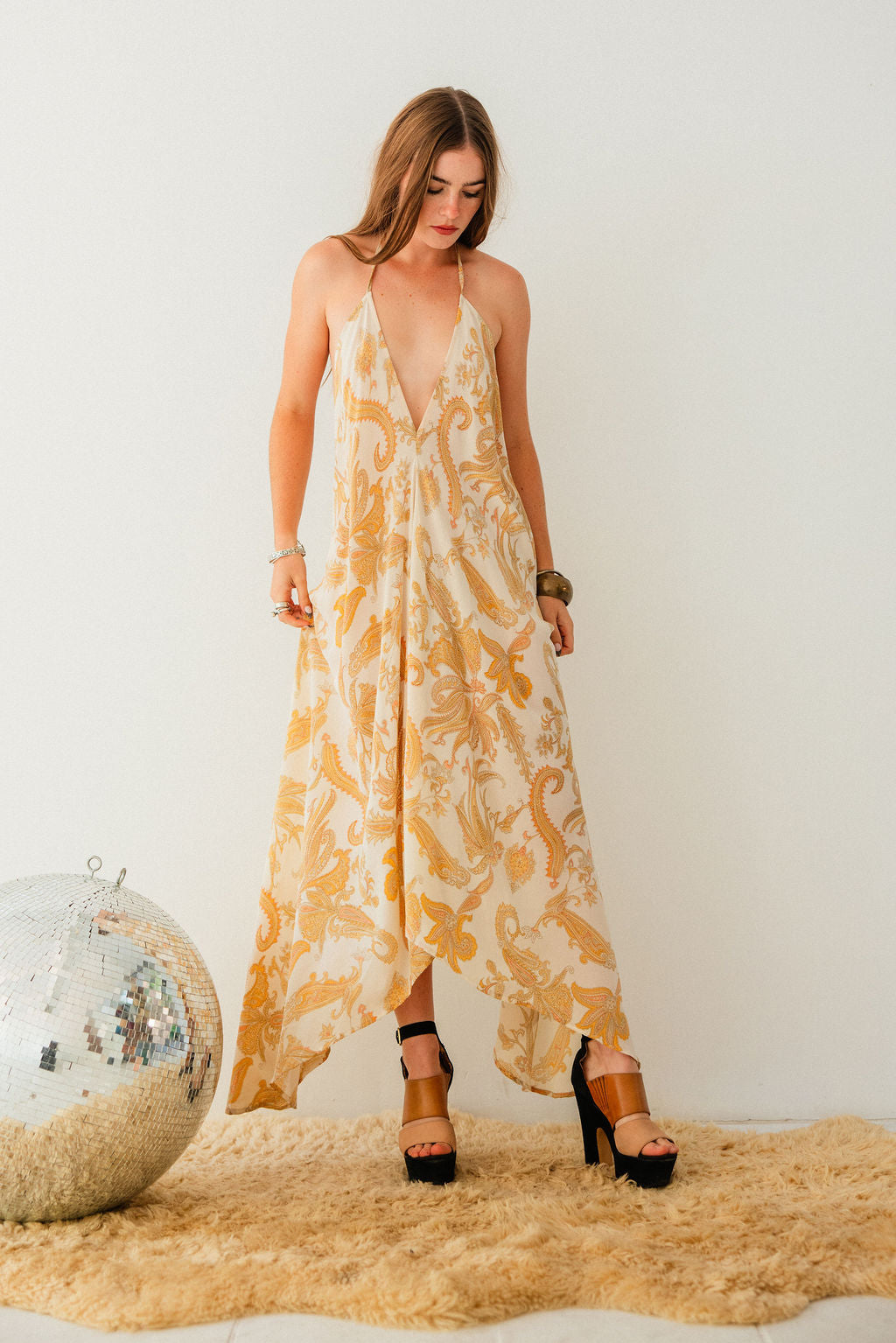 Sun Child Classic Silk Dress - Clara