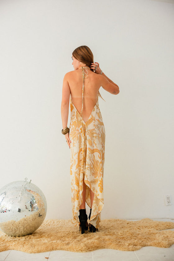 Sun Child Classic Silk Dress - Clara