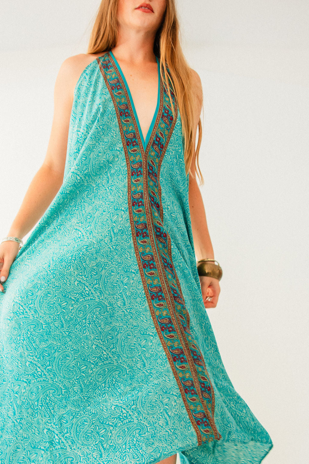 Sun Child Classic Silk Dress - Bridget