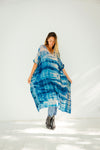 Long Caftan - Blue
