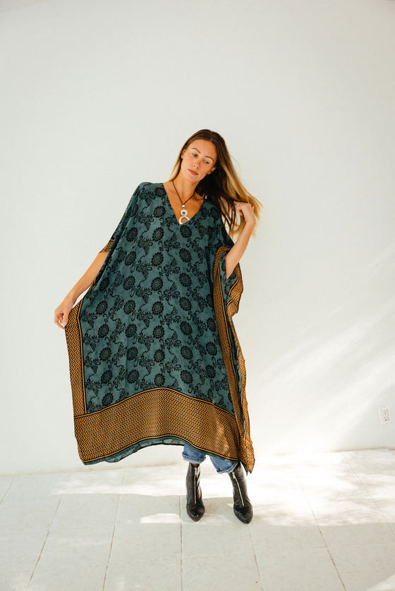 Long Caftan - Lotus