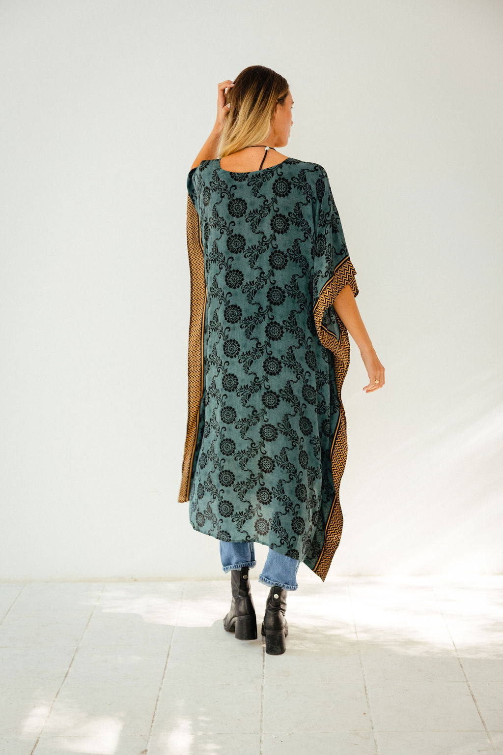 Long Caftan - Lotus