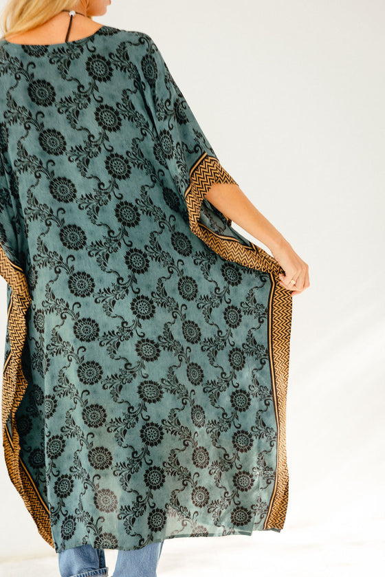 Long Caftan - Lotus