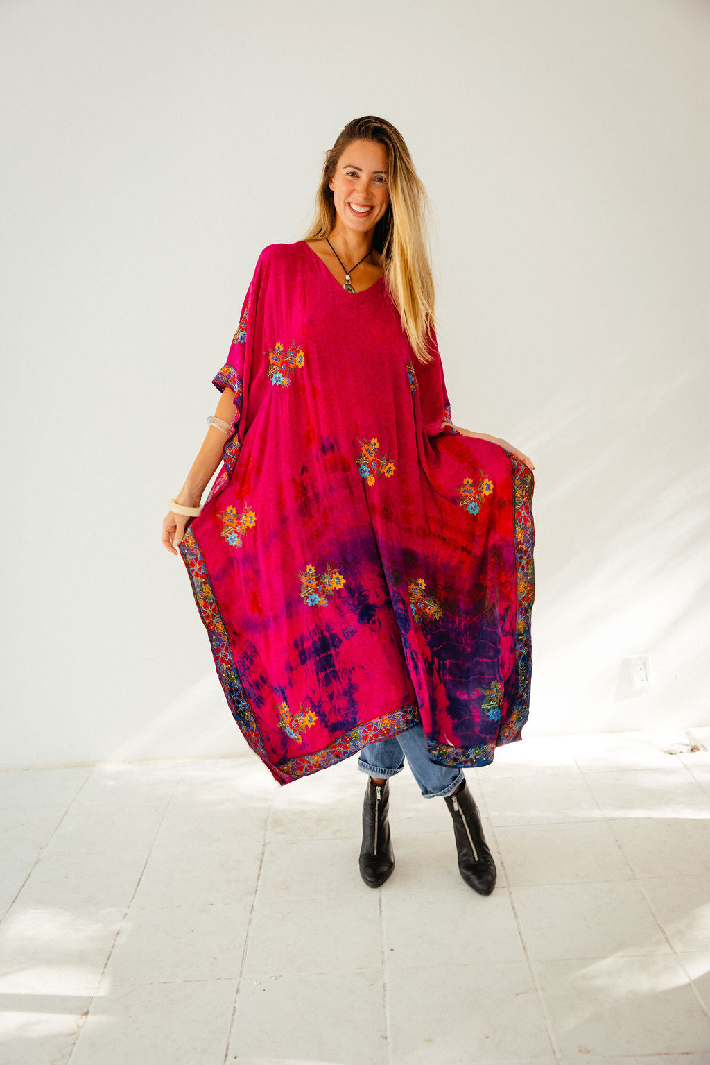 Long Caftan - Sun Shower