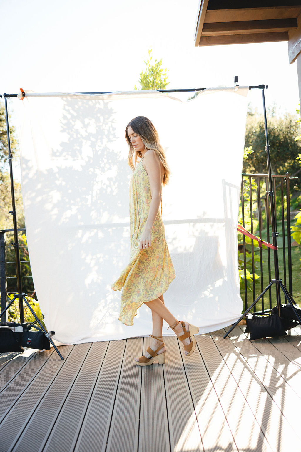 Sun Child Classic Silk Dress - Clementine