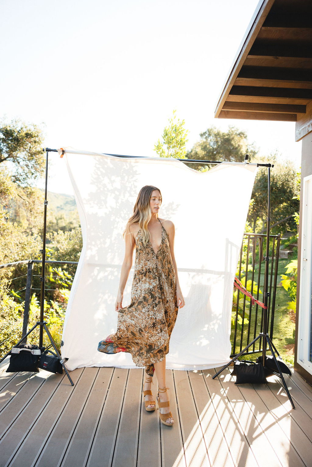 Sun Child Classic Silk Dress - Shelly