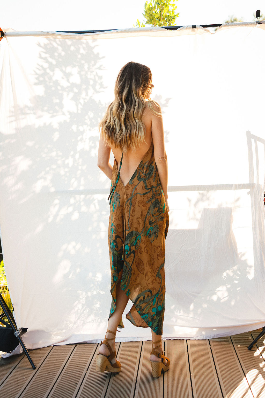 Sun Child Classic Silk Dress - Maeve