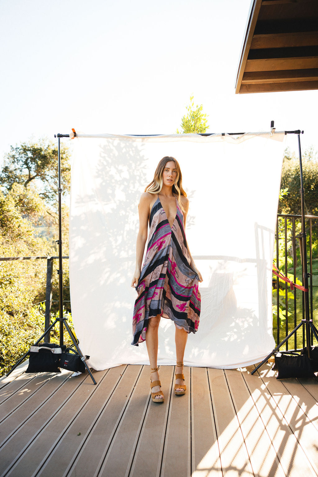 Sun Child Classic Silk Dress - Wylder