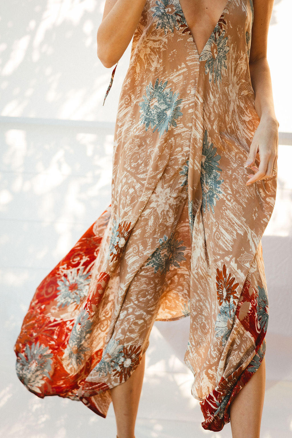 Sun Child Classic Silk Dress - Morgan