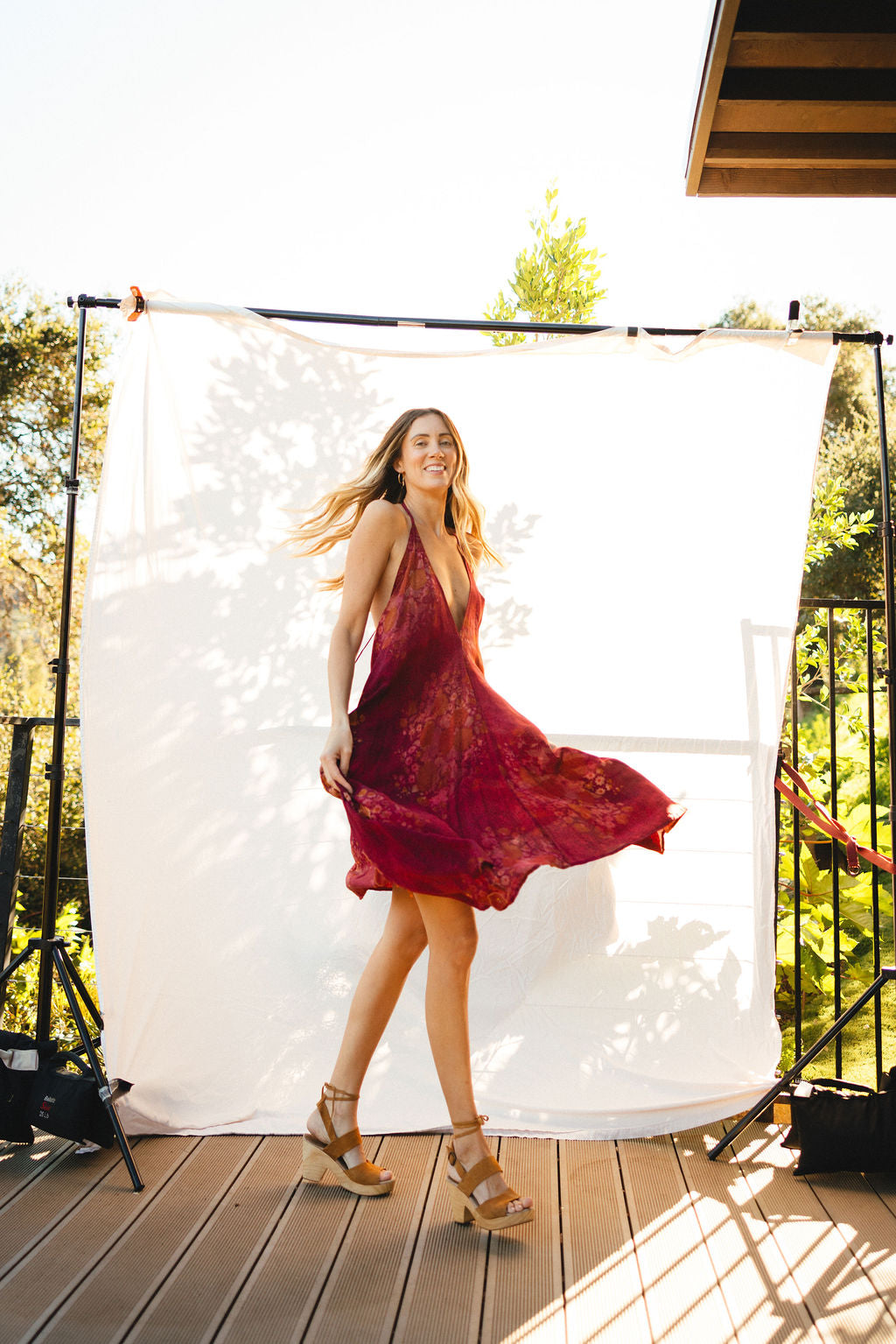 Sun Child Classic Silk Dress - Henny