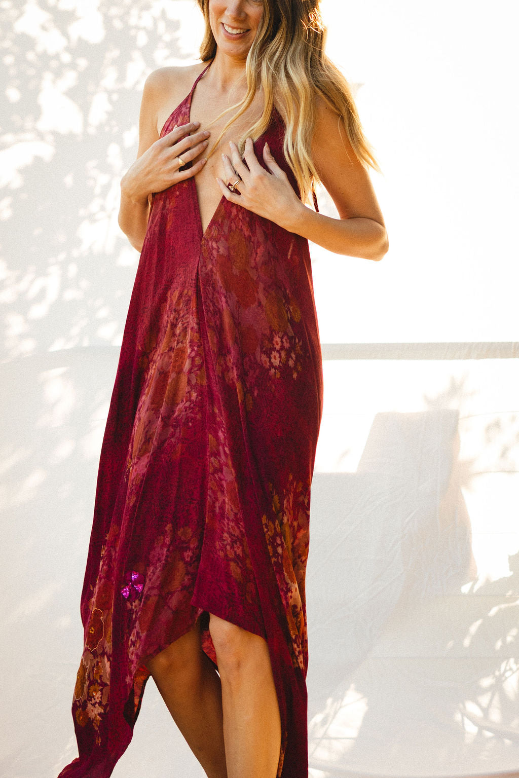 Sun Child Classic Silk Dress - Henny
