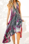 Sun Child Classic Silk Dress - Sunset