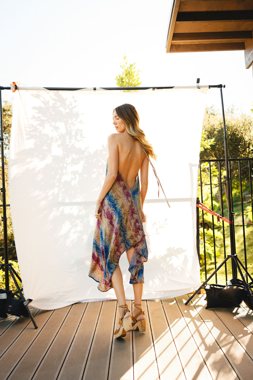 Sun Child Classic Silk Dress - Emma