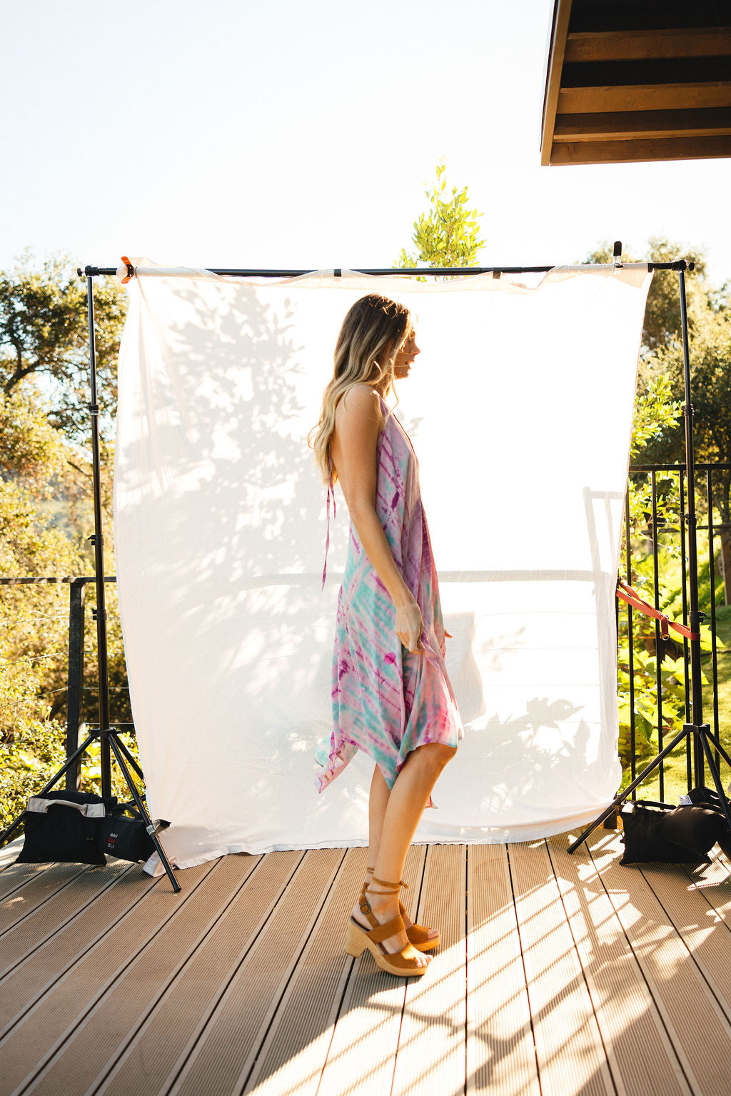 Sun Child Classic Silk Dress - Duke