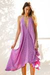 Sun Child Classic Silk Dress - Honey