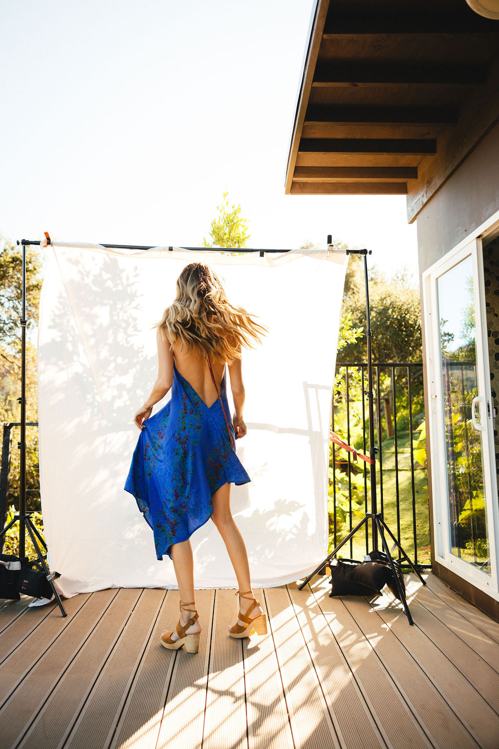 Sun Child Classic Silk Dress - Mickey