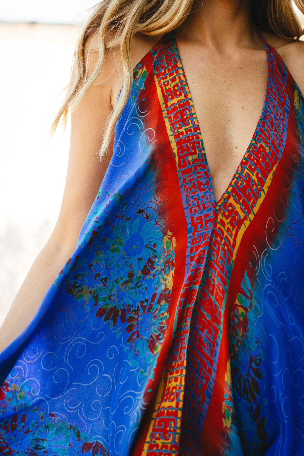 Sun Child Classic Silk Dress - Mickey