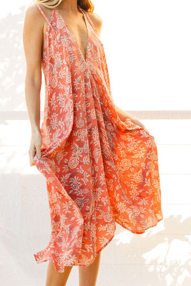 Sun Child Classic Silk Dress - Colin