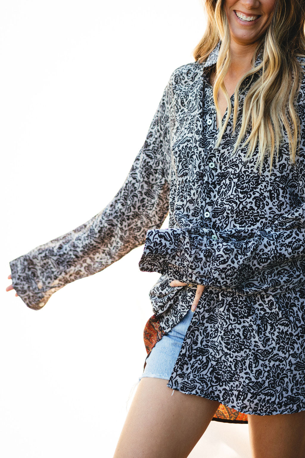 Boyfriend Shirt - Bliss