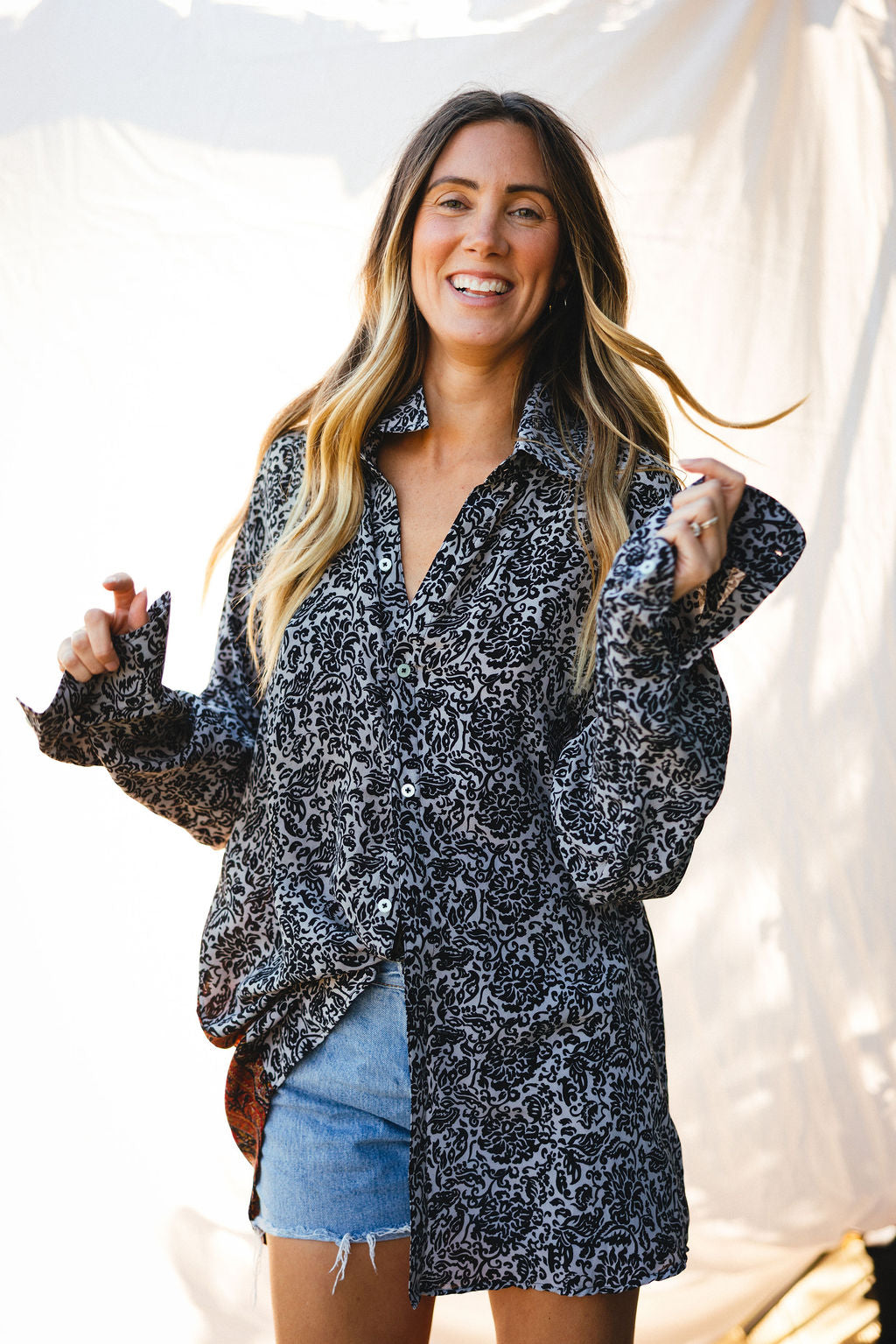 Boyfriend Shirt - Bliss