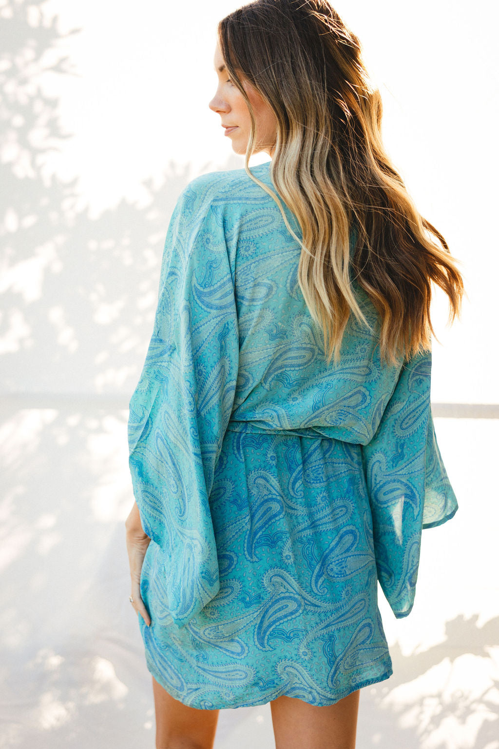 Kimono Wrap Dress - Cici