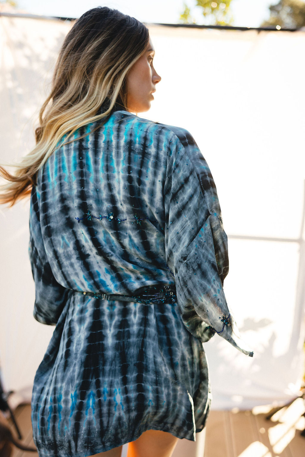 Kimono Wrap Dress - Noah