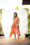 Sun Child Classic Silk Dress - Ibiza