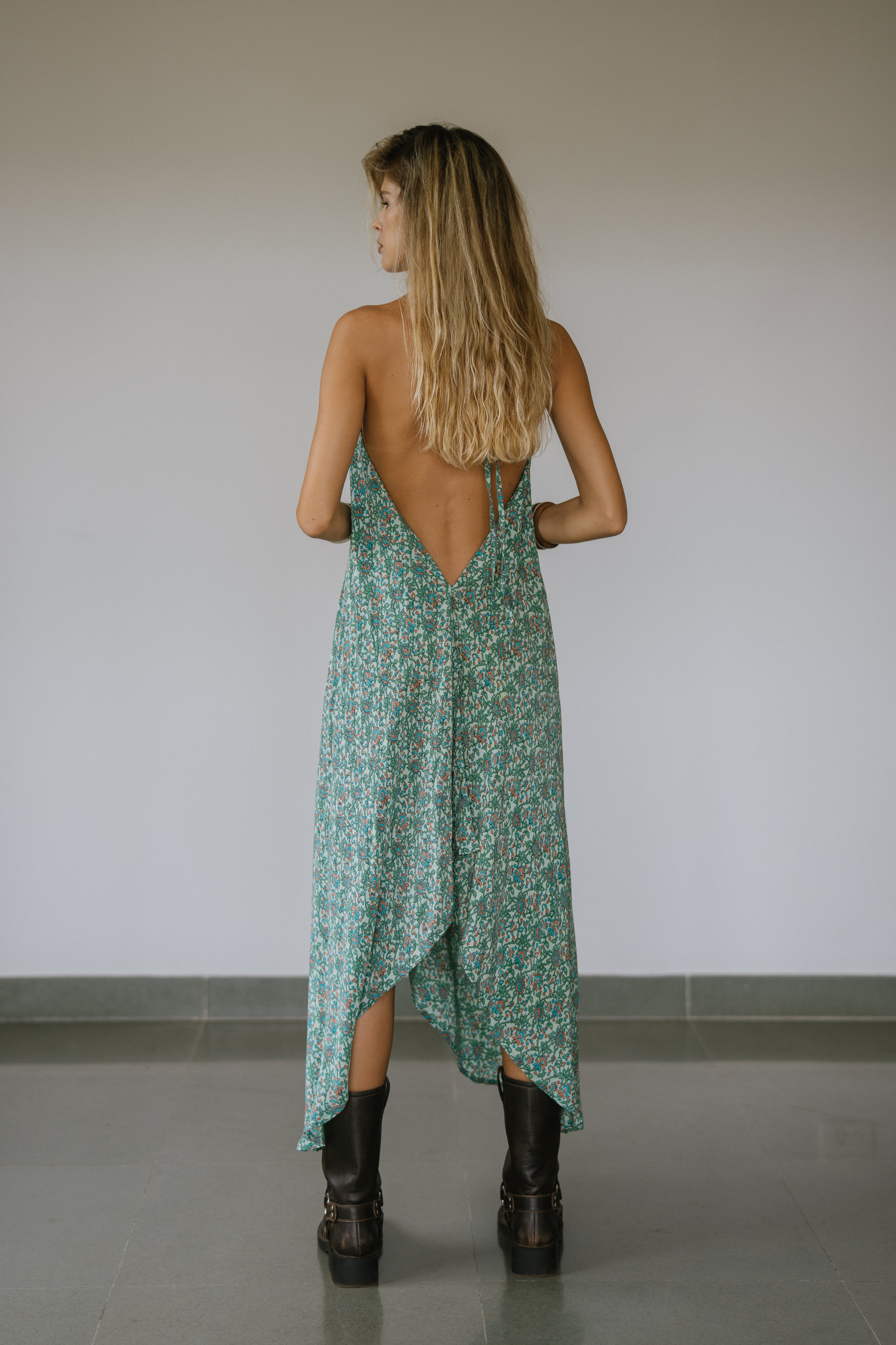 Sun Child Classic Silk Dress - One of a Kind - Jordy