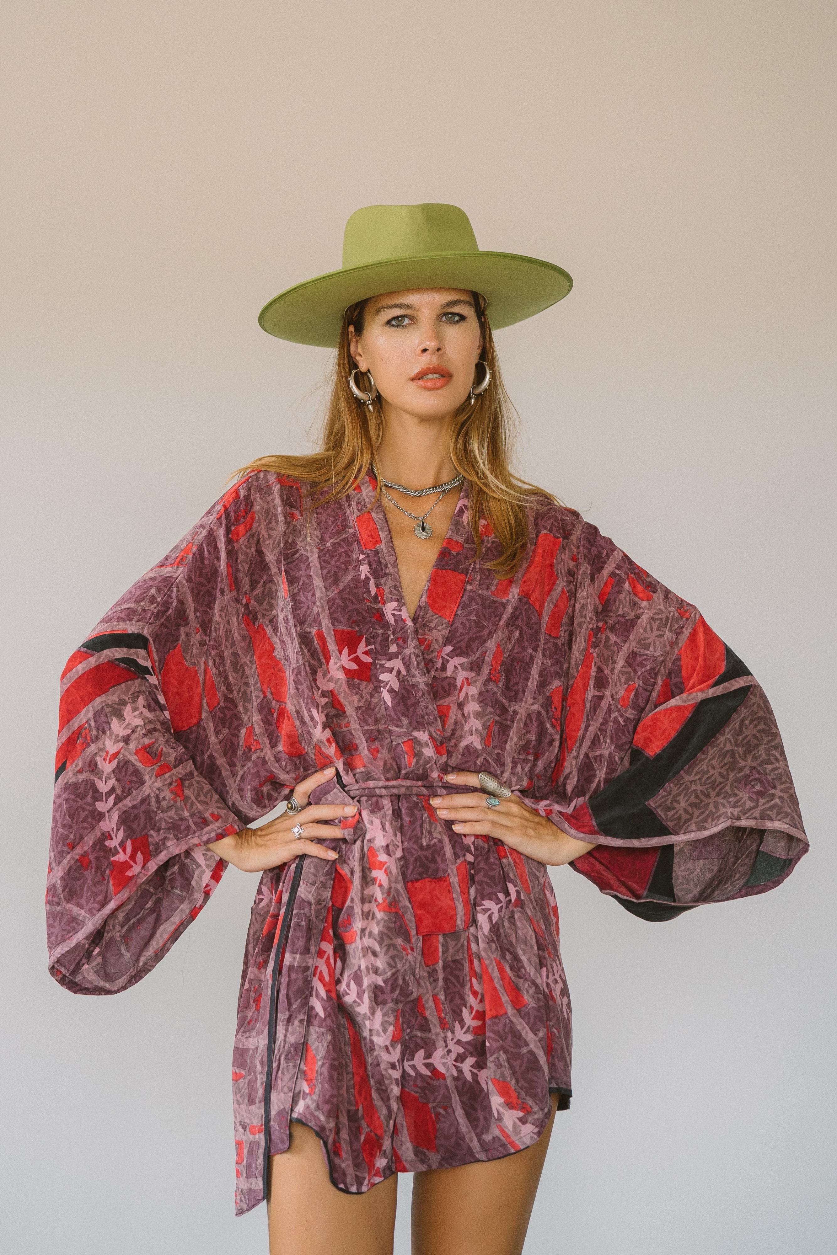 Kimono Wrap Dress - Des