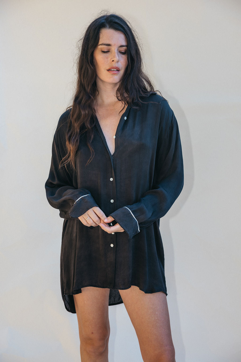 The Tuxedo Shirt - Black