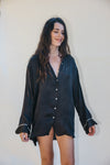 The Tuxedo Shirt - Black