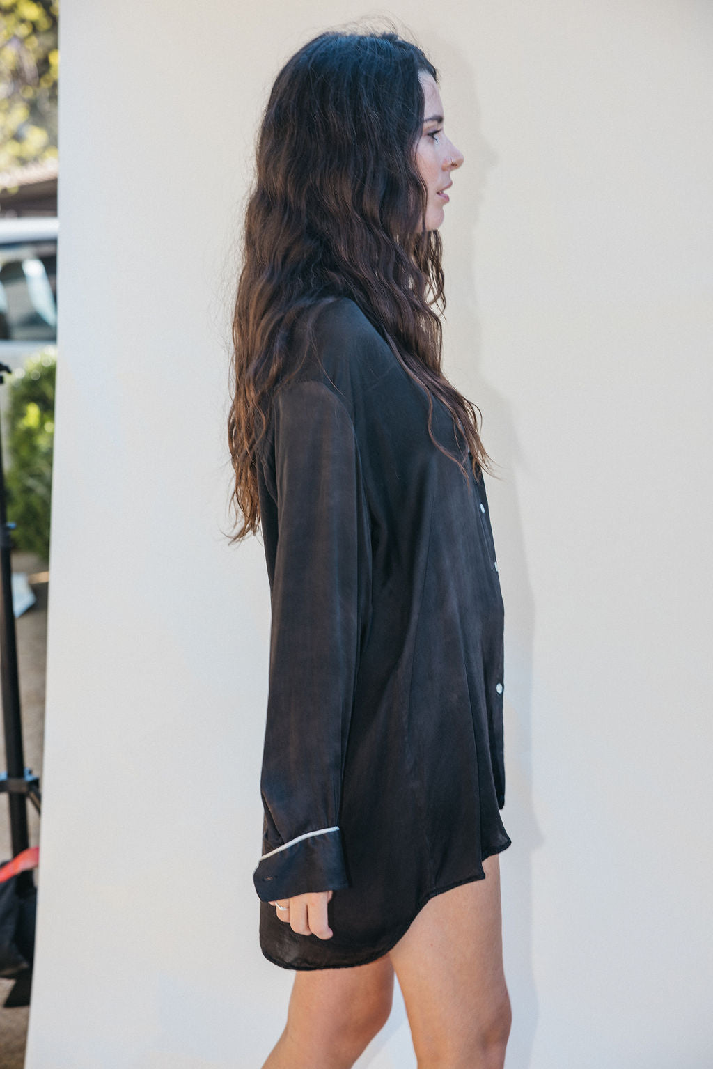 The Tuxedo Shirt - Black