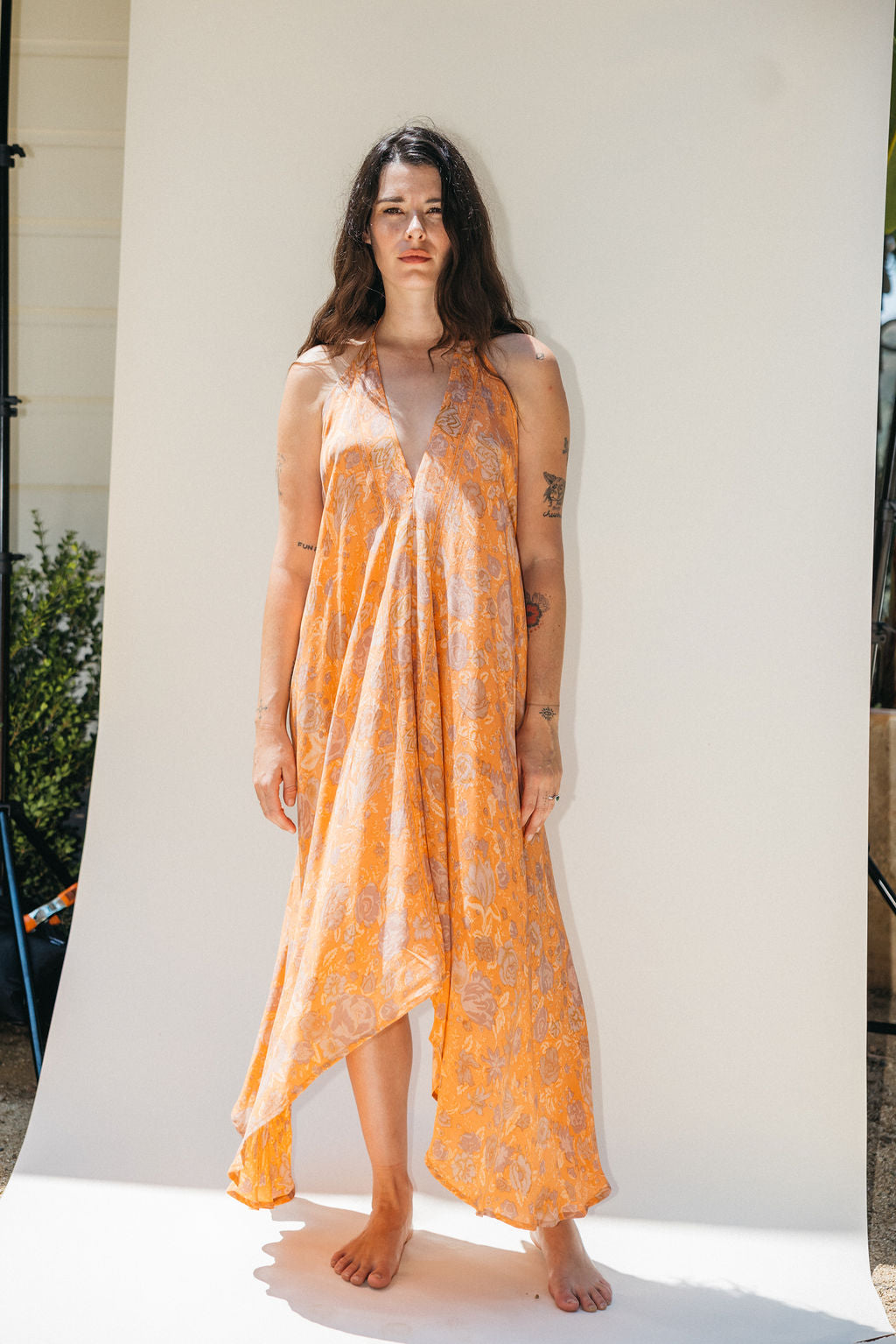 Sun Child Classic Silk Dress - Dago