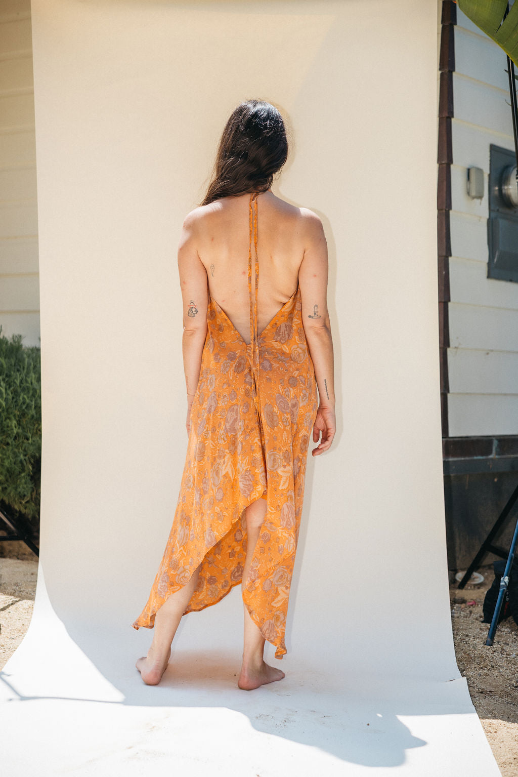 Sun Child Classic Silk Dress - Dago
