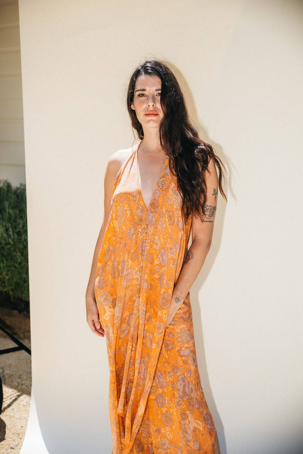 Sun Child Classic Silk Dress - Dago
