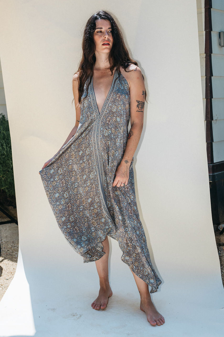 Sun Child Classic Silk Dress - Ivy